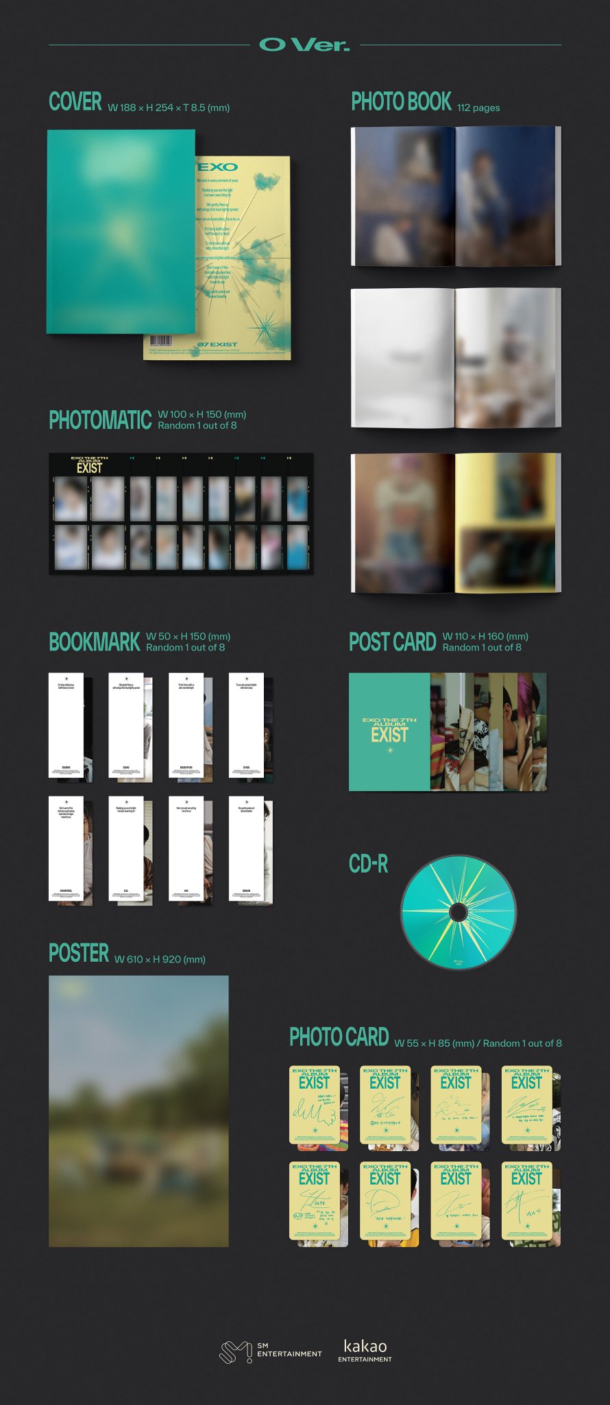 Exo The Th Album Exist Album Details Photobook