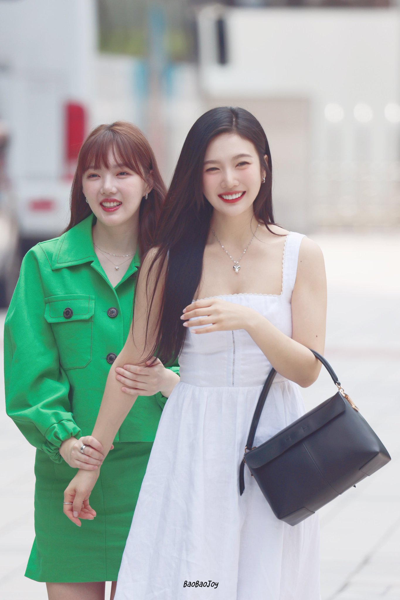 더쿠 - 오늘자 동물농장 같이 출근한 레드벨벳 조이 & 예린